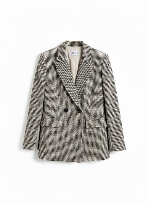 Geruite blazer