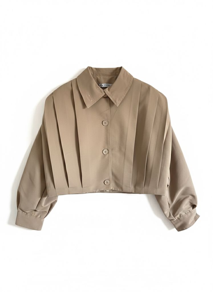 Korte trench coat voor dames - Tijdloze tussenjas