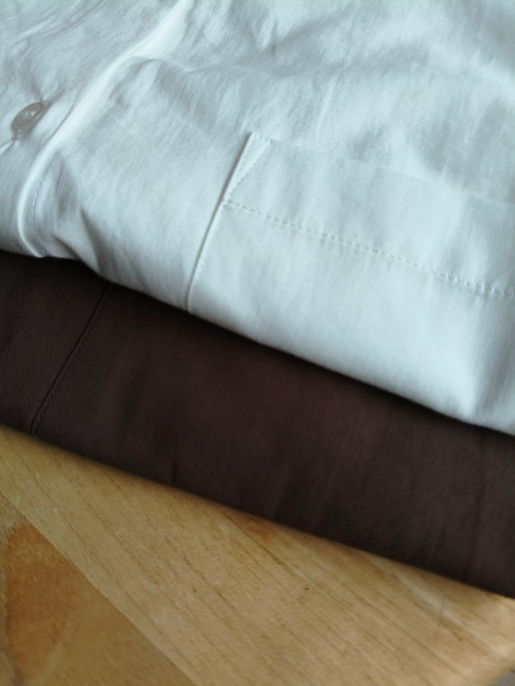 Oversized Overhemd met Wijde Mouwen