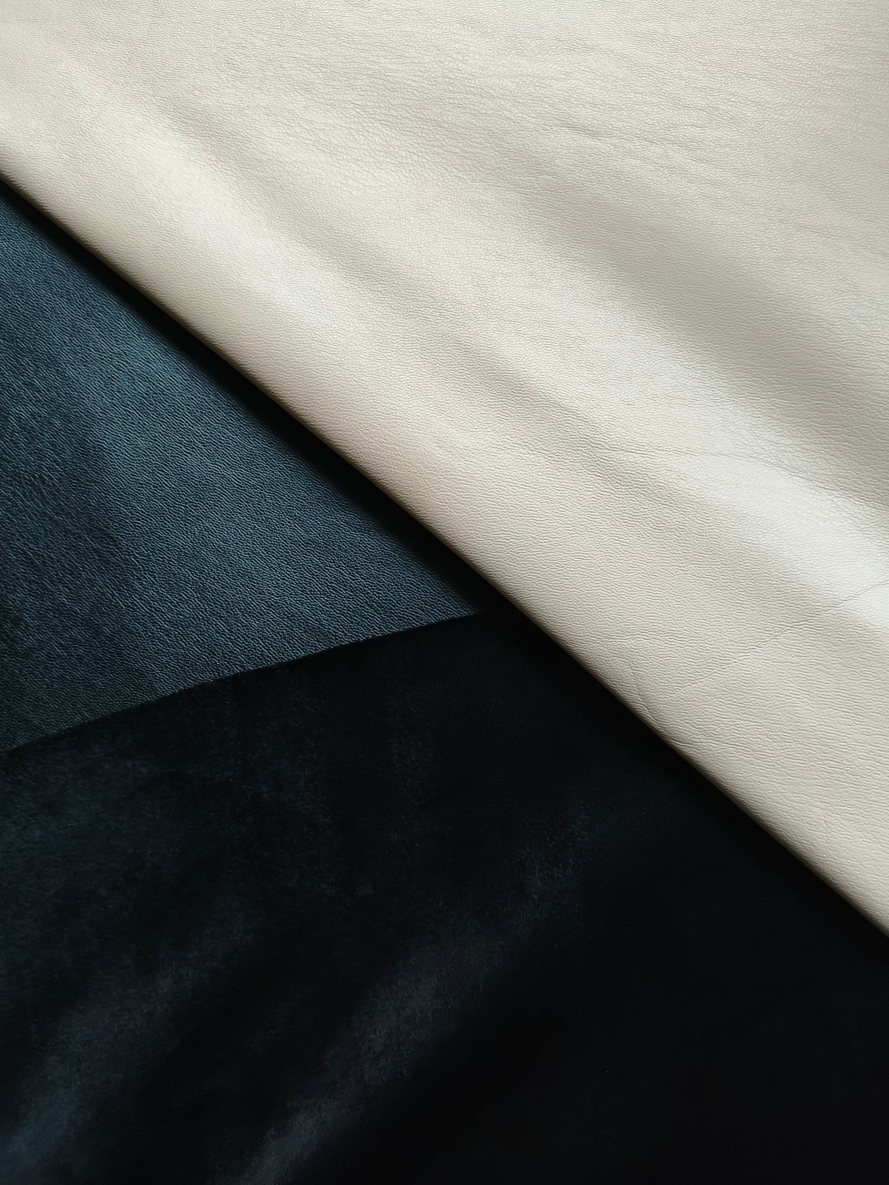 High-Waist Faux Leren Rok met Zachte Voering