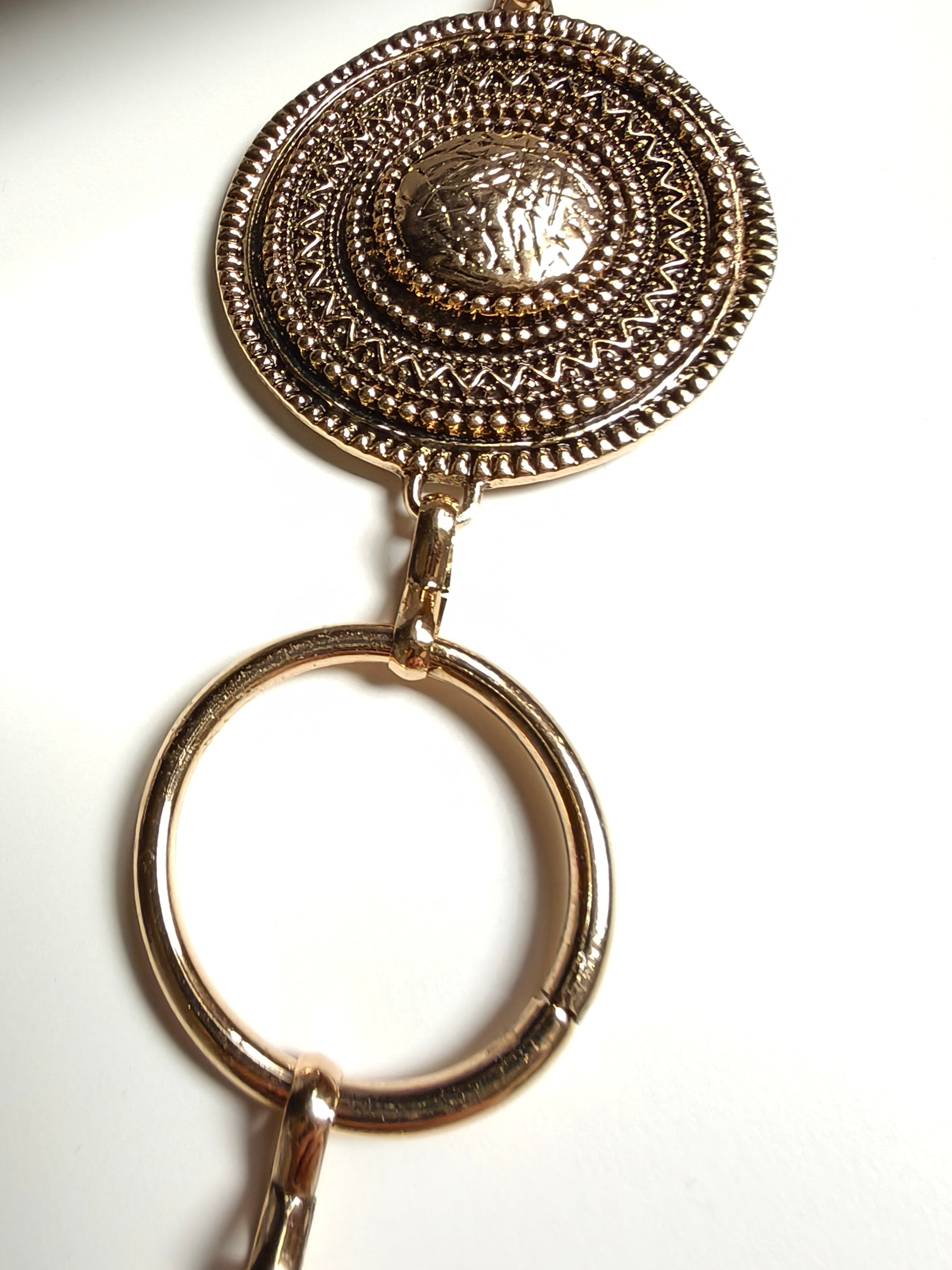 Boho Riem Dames Goud | Taille Riem met Details