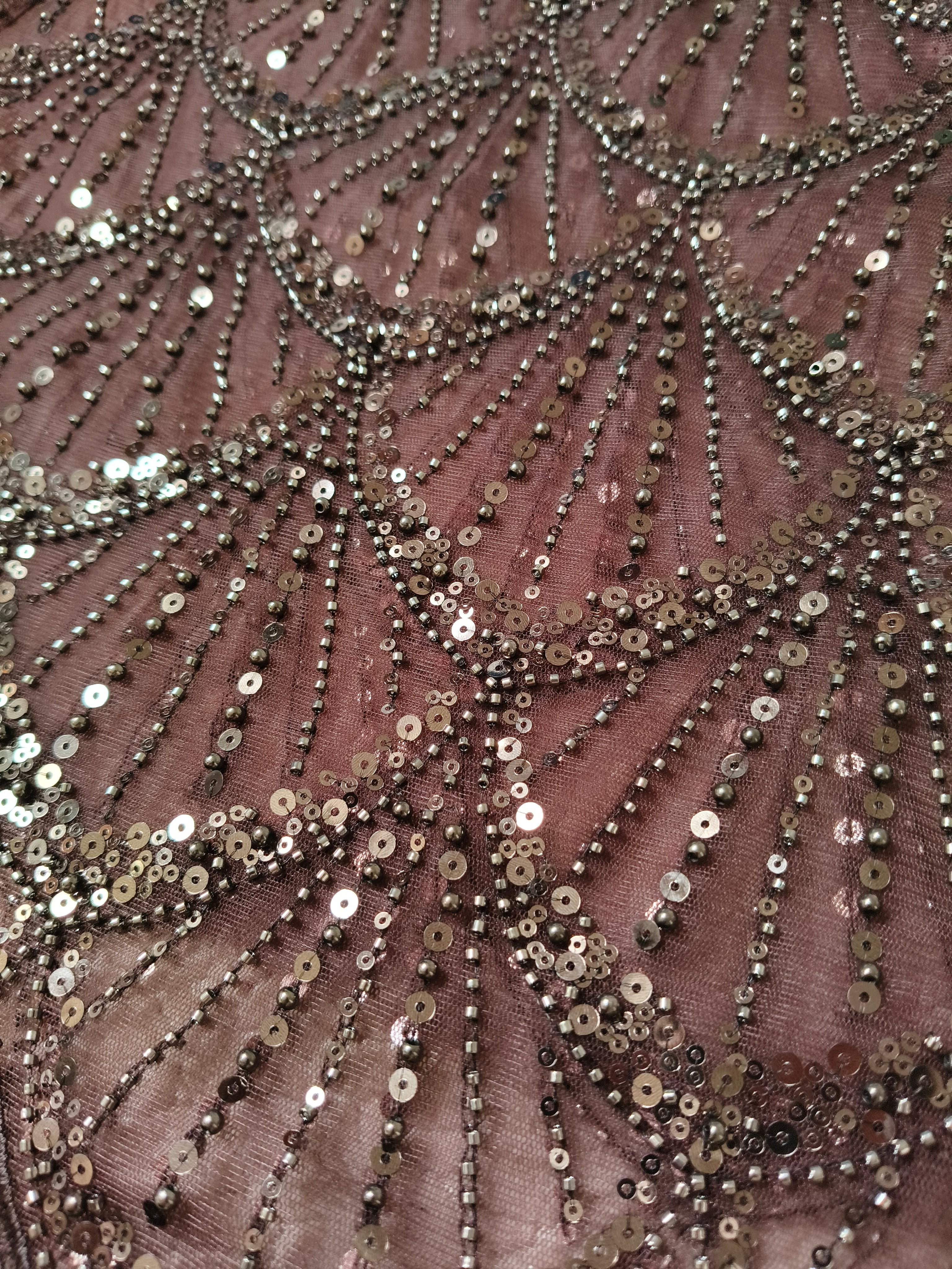 Glitter Mesh Crop Top met Pailletten – Elegante Feestelijke Top met Lange Mouwen
