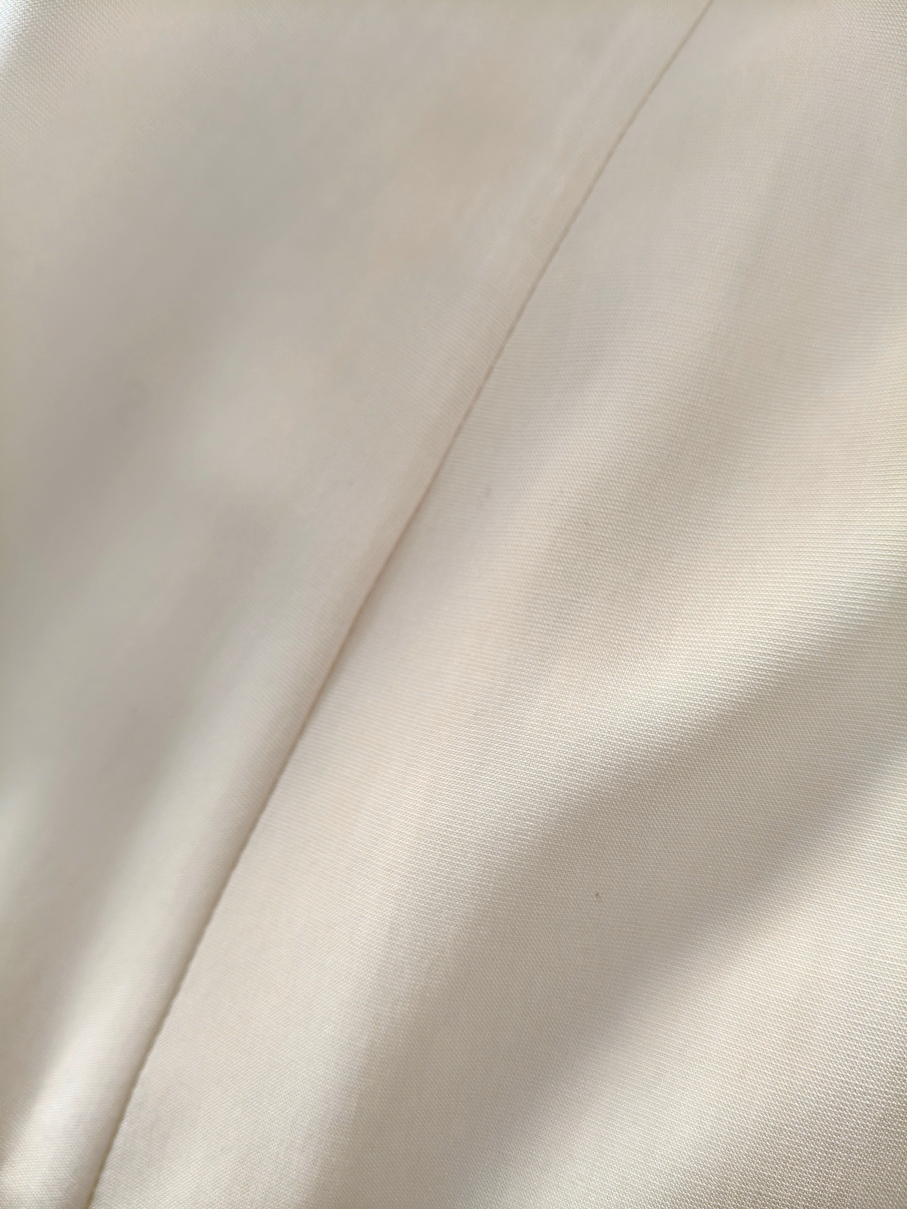 Elegante Jurk met Strikschouders – Tijdloze A-lijn Jurk in Crème