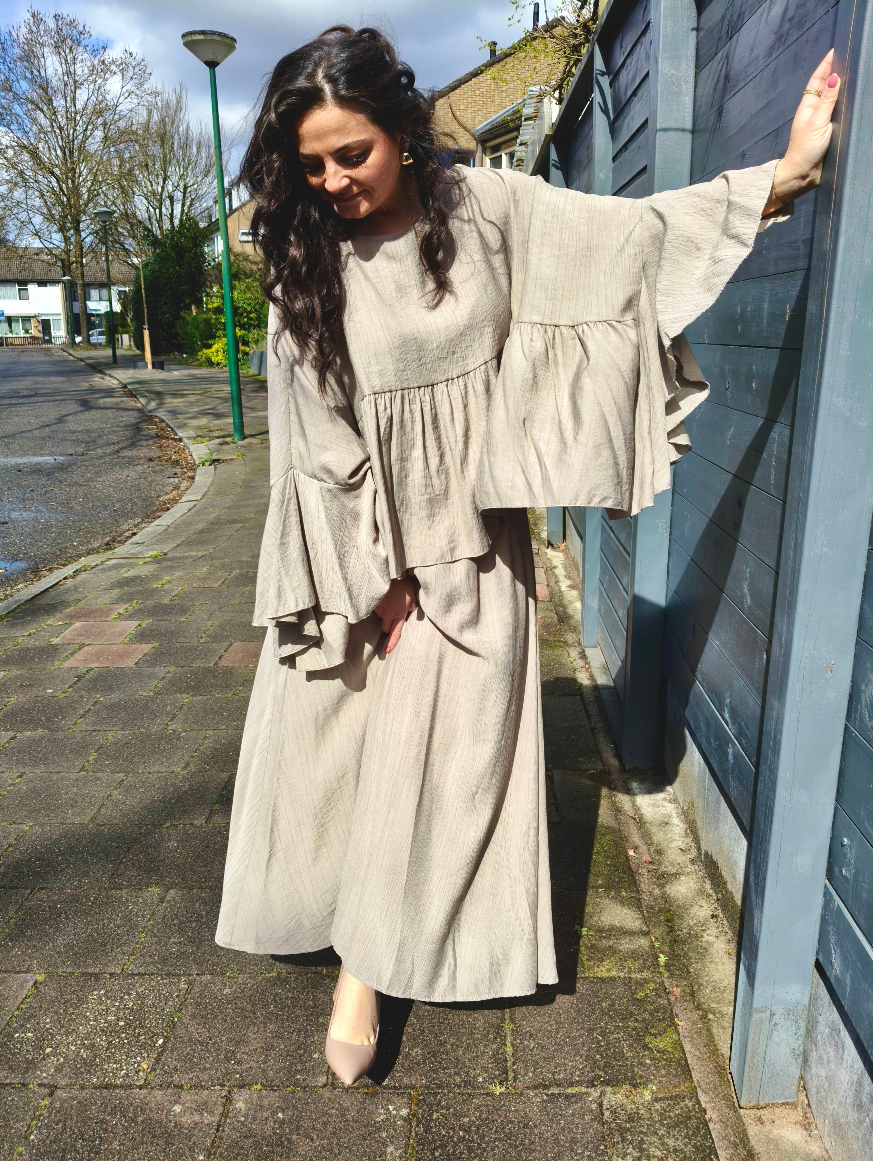 Blouse & Rok Set – Luchtige Elegantie