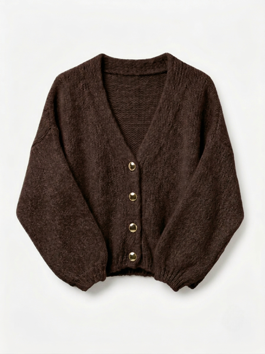 Stijlvol Gebreid Vest Dames met Knopen | Cozy Knitwear